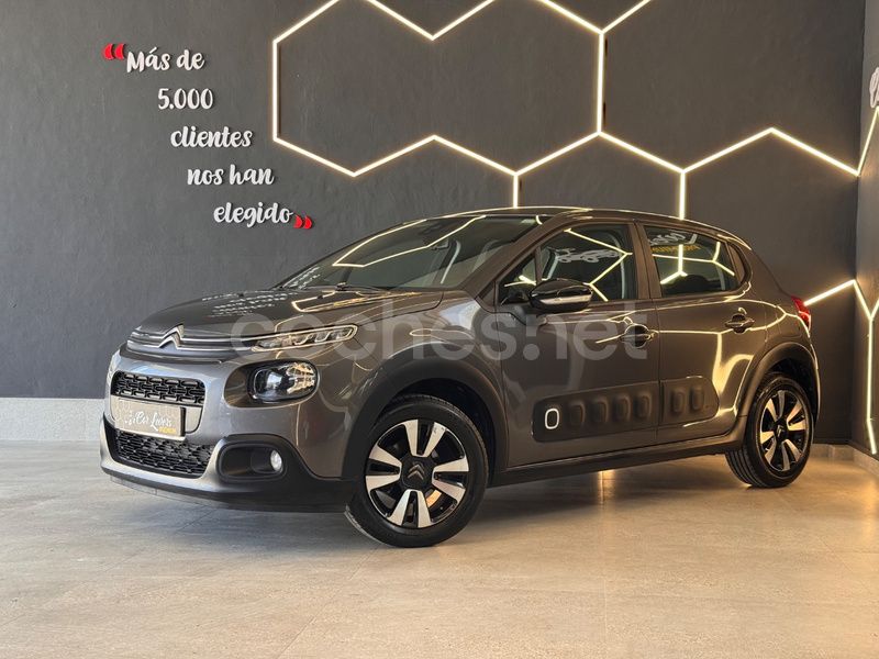 Usado Citroën C3 Feel 82 CV (60 kW) 2018 Gris / plata Utilitario