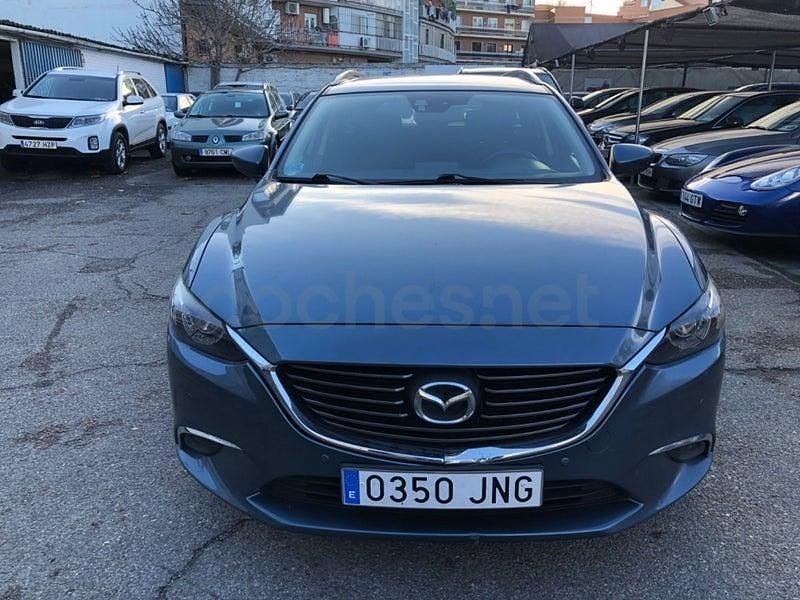 Usado Mazda 6 Style 150 CV (110 kW) 2016 Azul Familiar