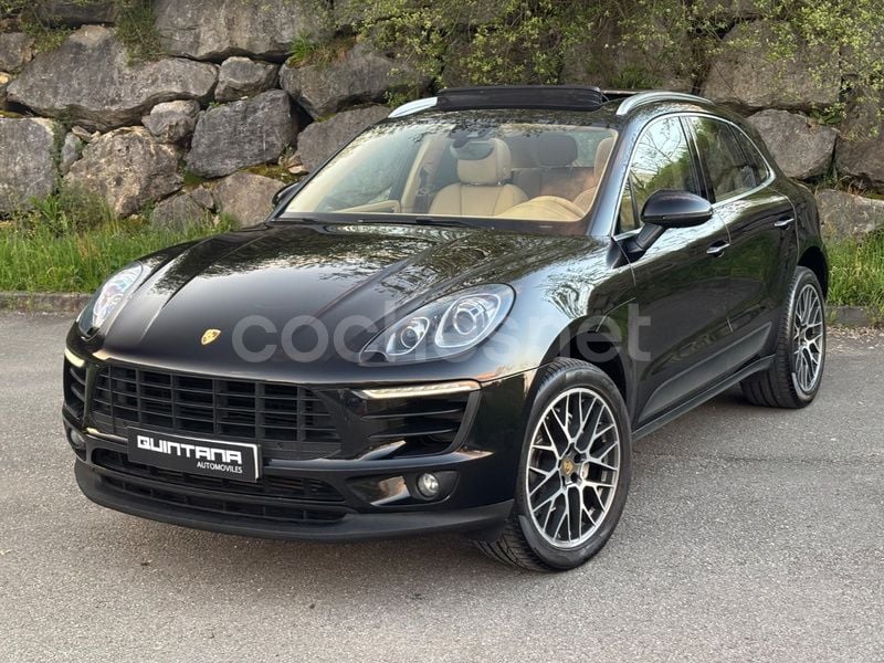 Negro Usado 2015 Porsche Macan S SUV | 33.900 € (Un poco caro) - Imagen 1/4