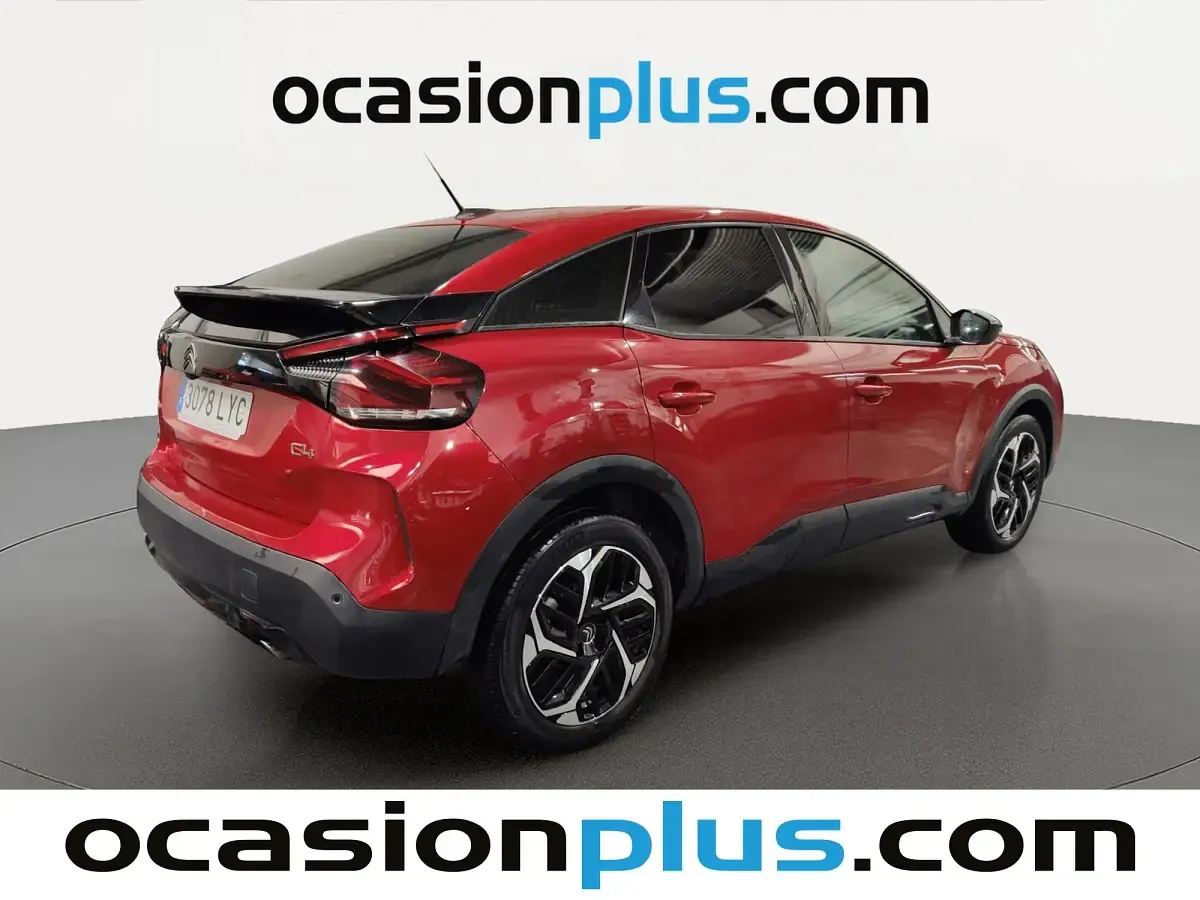 Usado Citroën C4 Feel 131 CV (96 kW) 2022 Rojo SUV