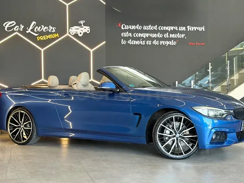 Usado BMW 435 306 CV (225 kW) 2015 Azul Descapotable