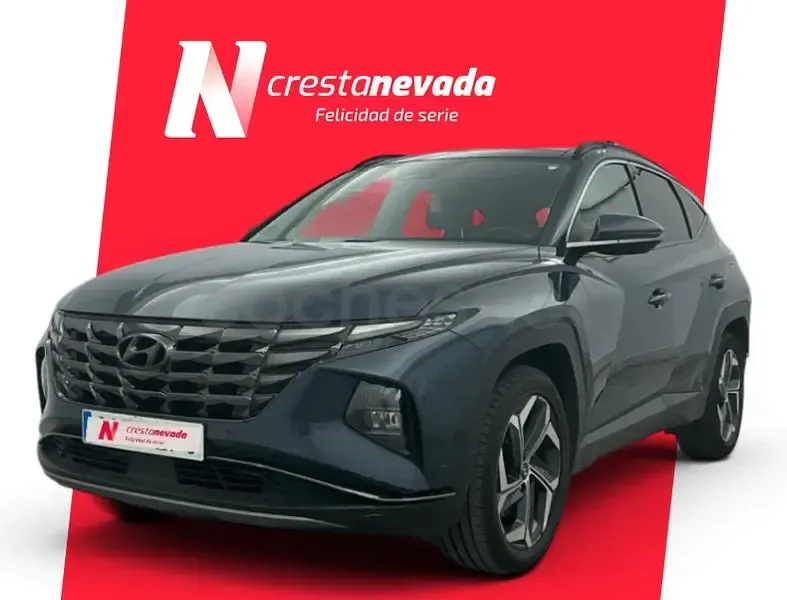 Usado Hyundai Tucson 150 CV (110 kW) 2021 Gris / plata SUV