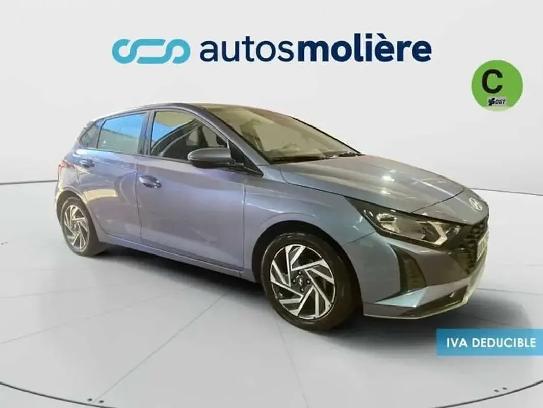 Usado Hyundai i20 84 CV (61 kW) 2024 Azul Utilitario