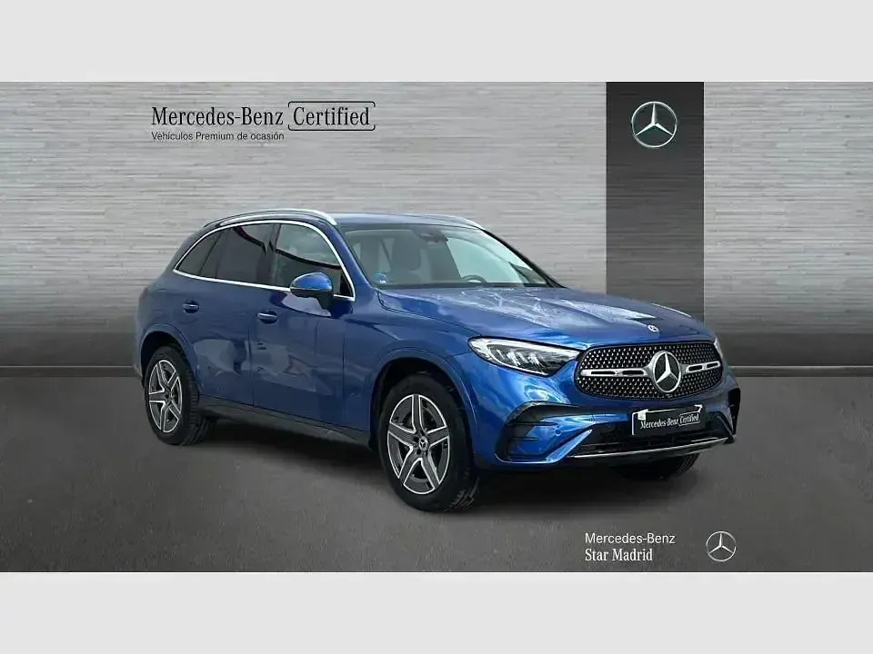 Usado Mercedes GLC300e 313 CV (230 kW) 2025 Azul SUV
