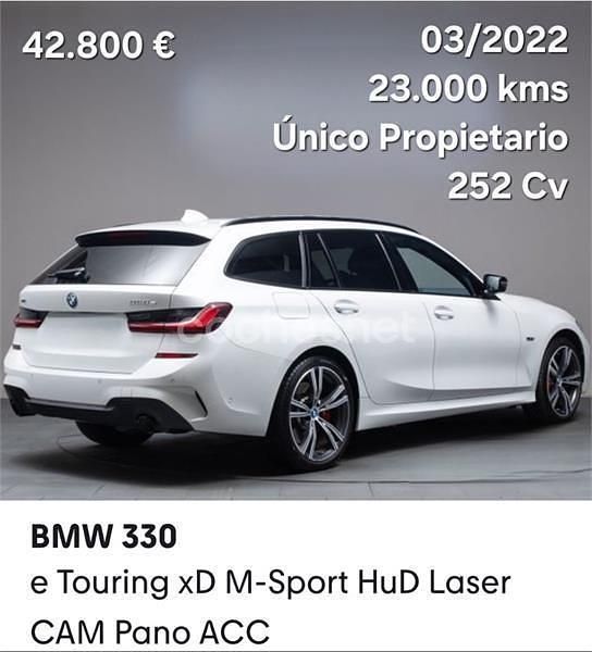 Usado BMW 330 286 HP (210 kW) 2022 Branco Carrinha