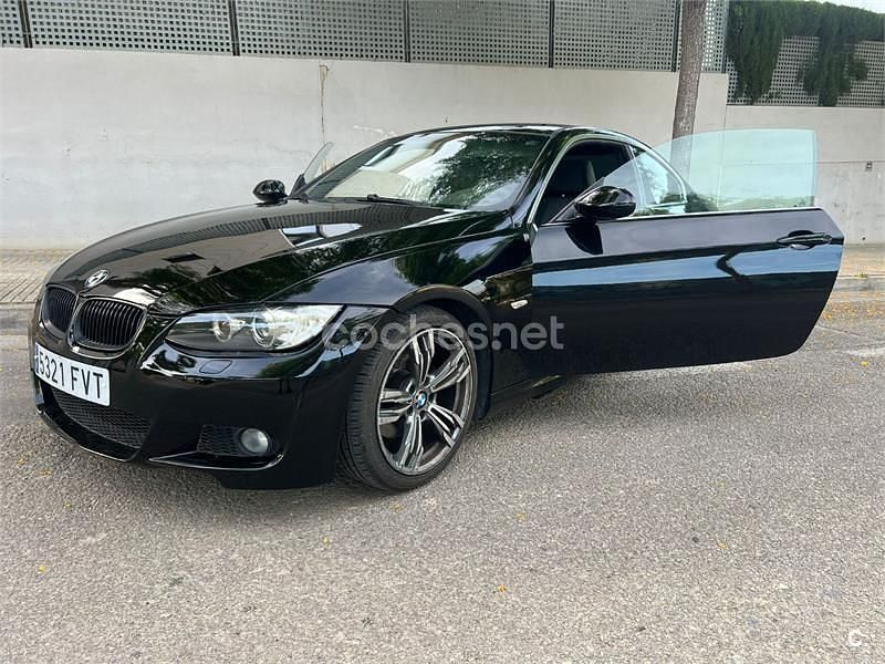 Usado BMW 320 177 CV (130 kW) 2007 Negro Coupe