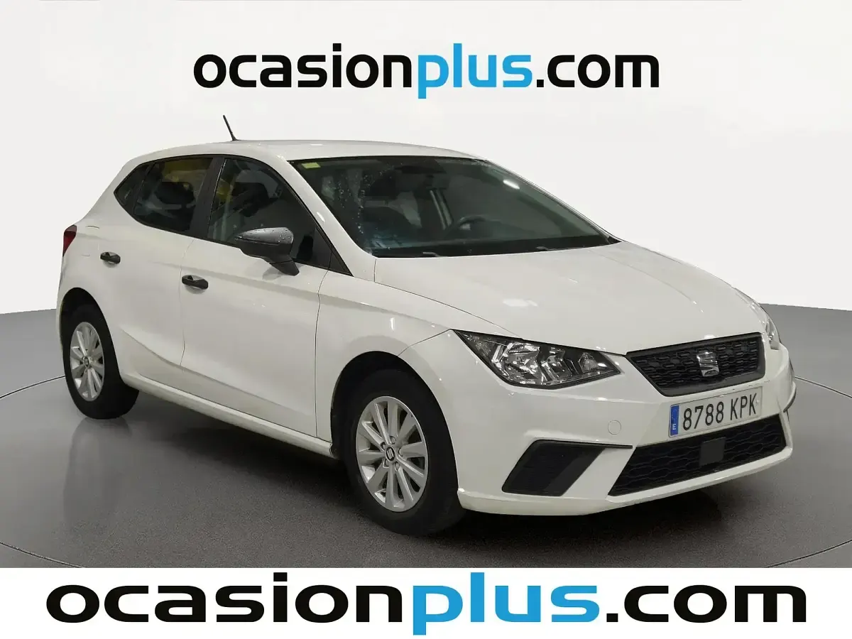 Usado Seat Ibiza Reference 95 CV (69 kW) 2018 Blanco Utilitario