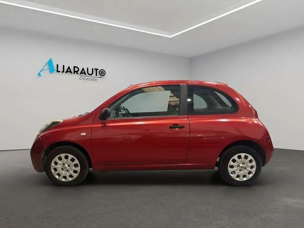 Usado Nissan Micra Visia 80 CV (58 kW) 2008 Rojo Utilitario