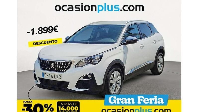 Blanco Usado 2020 Peugeot 3008 Style Monovolumen | 18.991 € (Precio justo) - Imagen 1/4