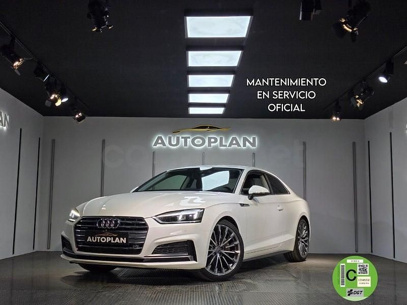 Usado Audi A5 S-Line 218 CV (160 kW) 2018 Blanco Coupe