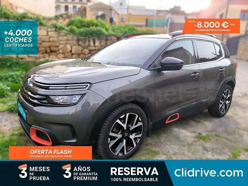 Usado Citroën C5 Aircross Comfort 177 CV (130 kW) 2019 Gris / plata SUV