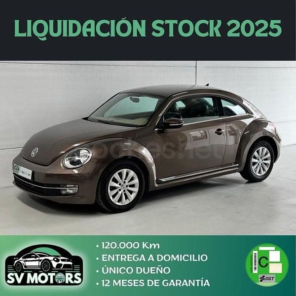 Usado VW Beetle Design 105 CV (77 kW) 2013 Marrón Utilitario