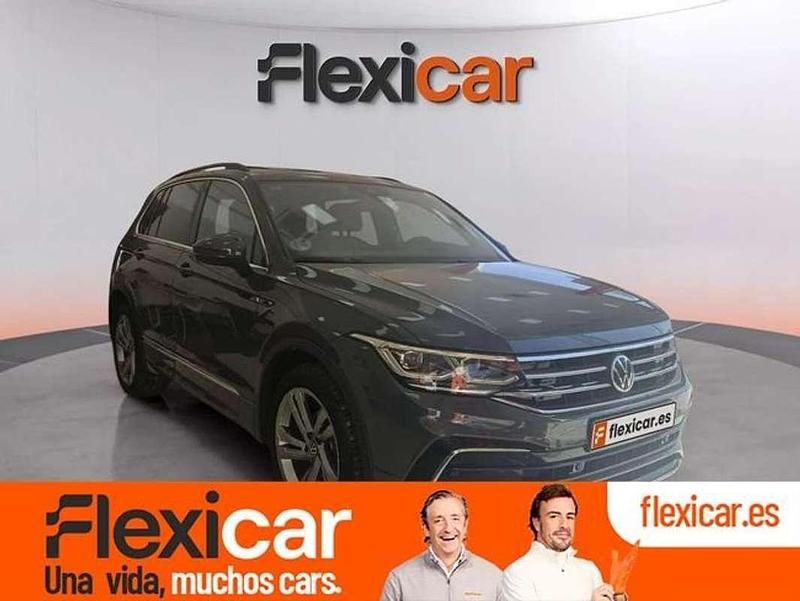 Gris Usado 2021 VW Tiguan R-line SUV | 30.970 € (Precio justo) - Imagen 1/4