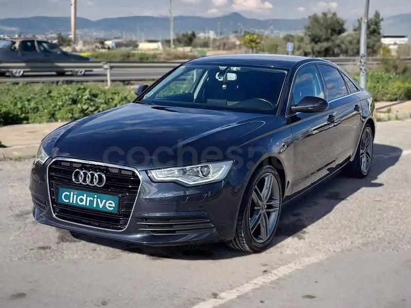 Usado Audi A6 Premium 177 CV (130 kW) 2012 Negro Berlina