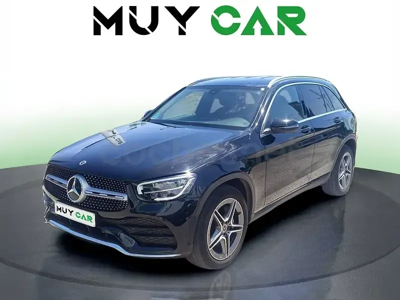 Usado Mercedes GLC200 163 CV (119 kW) 2022 Negro SUV