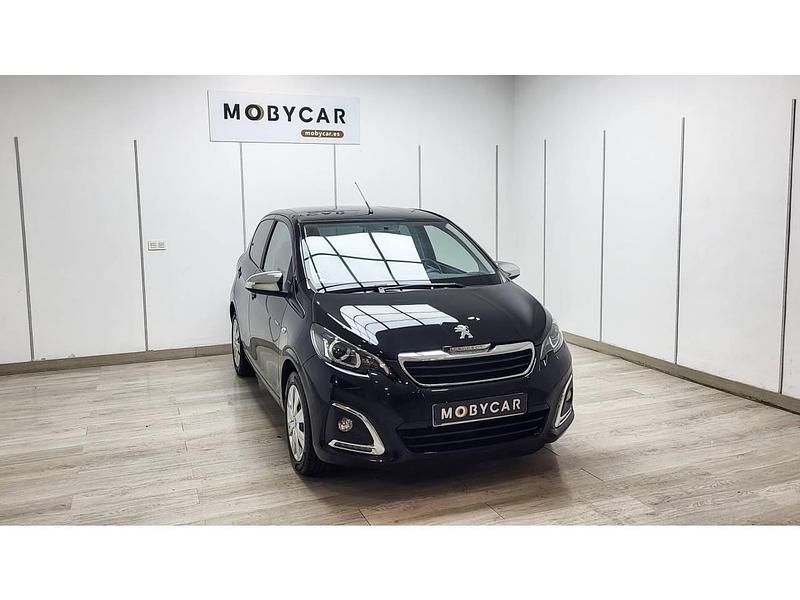 Usado Peugeot 108 Active 72 CV (52 kW) 2021 Negro Utilitario