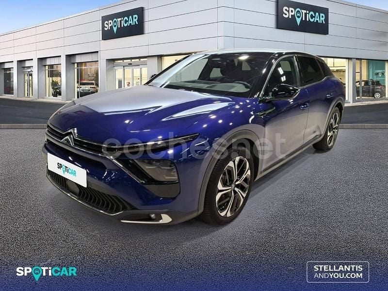 Azul Usado 2023 Citroën C5 X Shine Familiar | 27.490 € (Precio justo) - Imagen 1/4