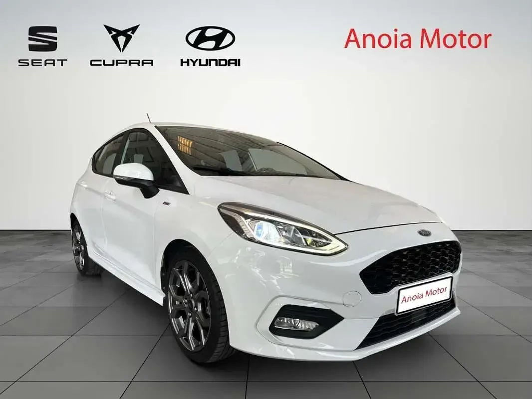 Usado Ford Fiesta ST-Line 101 CV (74 kW) 2018 Blanco Utilitario