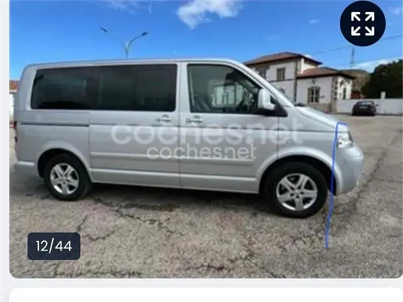 Usado VW Multivan Highline 174 CV (127 kW) 2009 Gris / plata Monovolumen