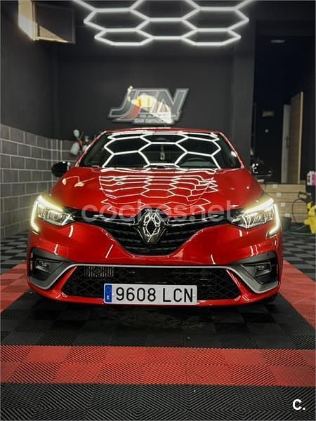 Usado Renault Clio IV RS Line 100 CV (73 kW) 2019 Rojo Berlina
