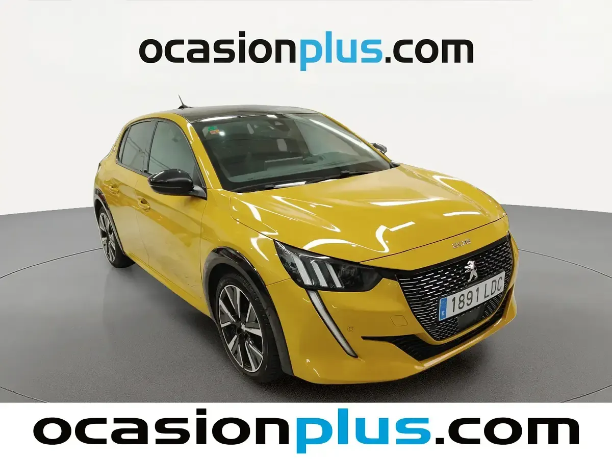 Usado Peugeot 208 GT-line 130 HP (95 kW) 2019 Amarelo Citadino