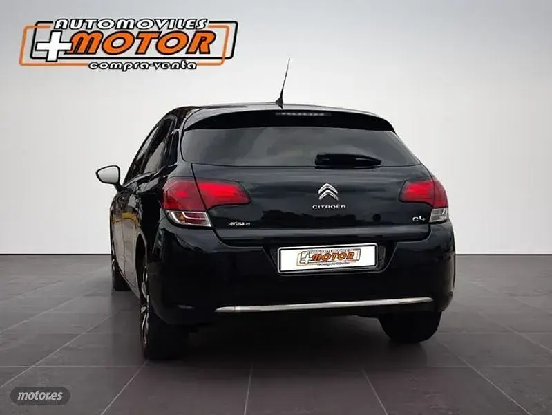 Usado Citroën C4 Live 120 CV (88 kW) 2017 Negro Berlina