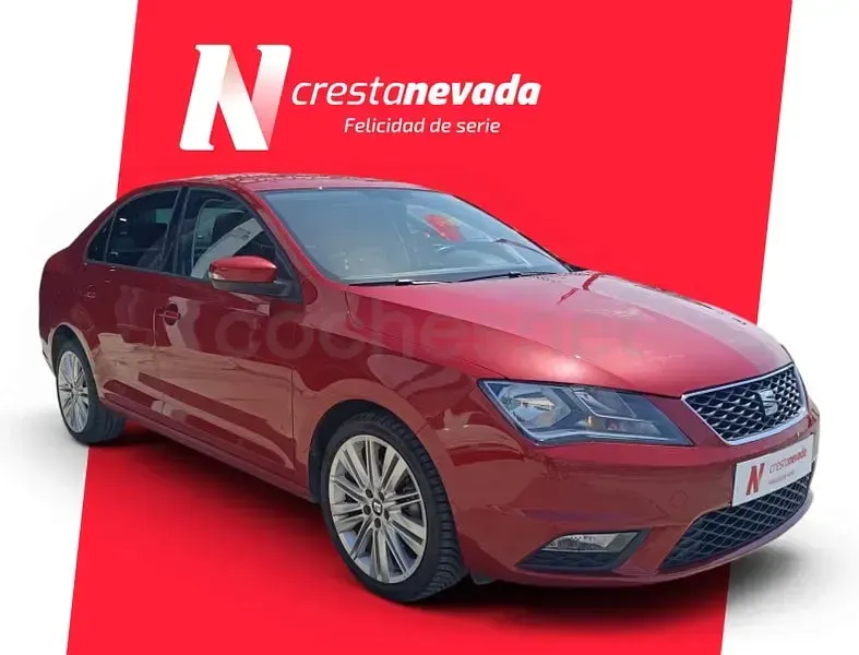 Usado Seat Toledo Style 110 CV (80 kW) 2015 Granate Utilitario