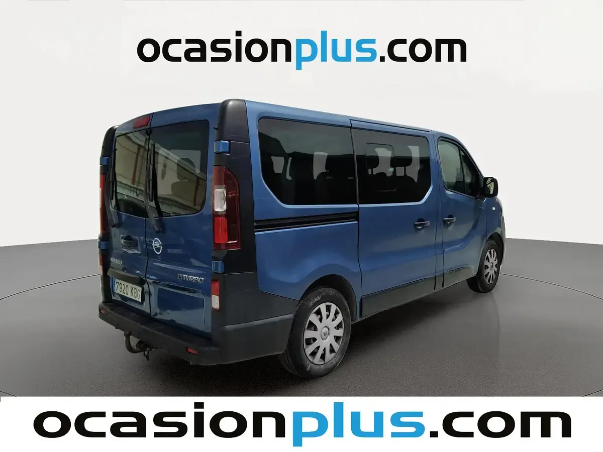 Usado Opel Vivaro S 125 CV (91 kW) 2017 Azul Monovolumen