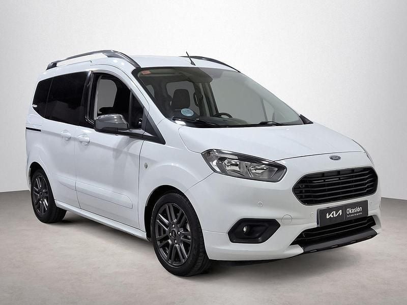 Usado Ford Tourneo Courier Sport 100 CV (73 kW) 2019 Blanco Monovolumen