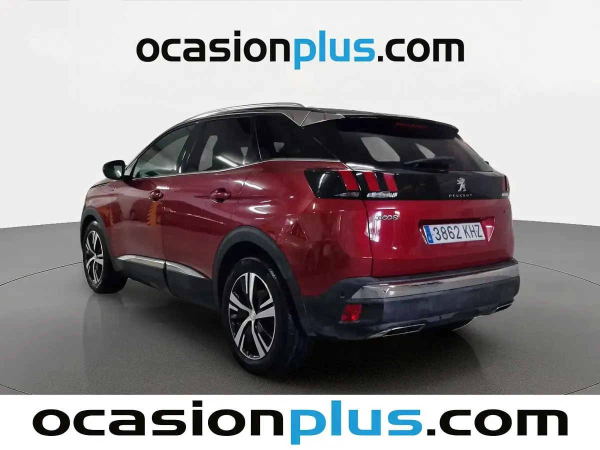 Käytetty Peugeot 3008 GT-line 150 HP (110 kW) 2018 Punainen Katumaasturi