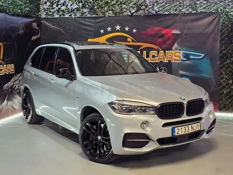 Usado BMW X5 381 CV (280 kW) 2017 Gris / plata SUV