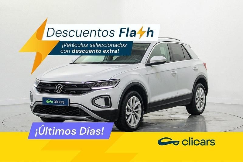 Blanco Usado 2023 VW T-Roc Life SUV | 23.390 € (Buen precio) - Imagen 1/4