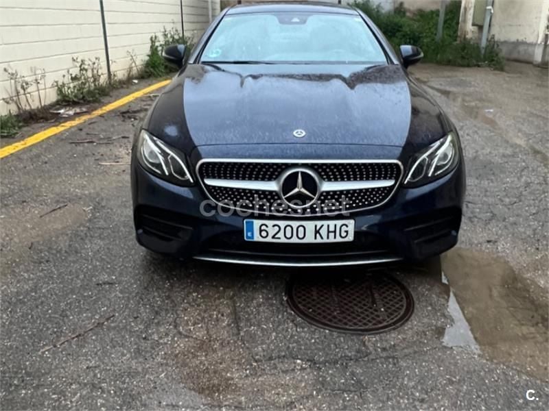 Azul Usado 2018 Mercedes E220 Coupe | 28.500 € (Buen precio) - Imagen 1/4