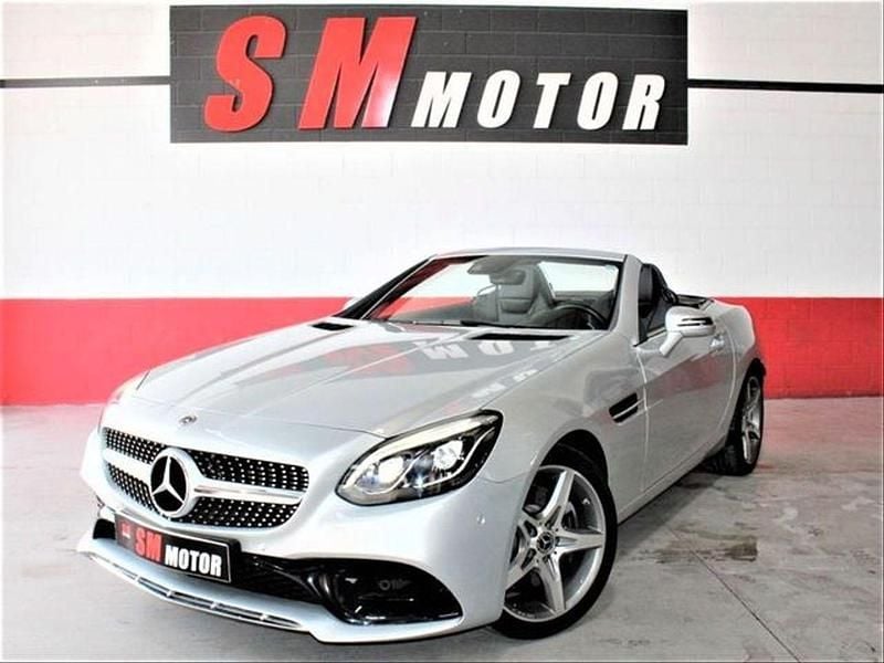Gris / plata Usado 2019 Mercedes SLC200 Descapotable | 42.990 € (Caro) - Imagen 1/4