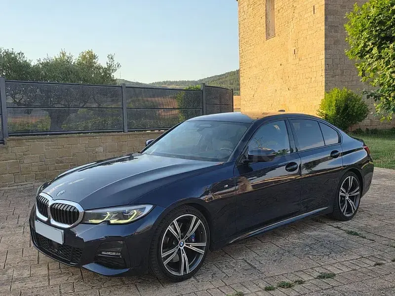 Usado BMW 320 M Sport 190 CV (139 kW) 2019 Azul Berlina