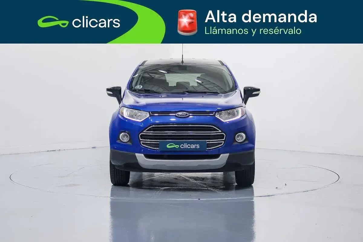 Usado Ford Ecosport Titanium 125 CV (91 kW) 2017 Azul SUV