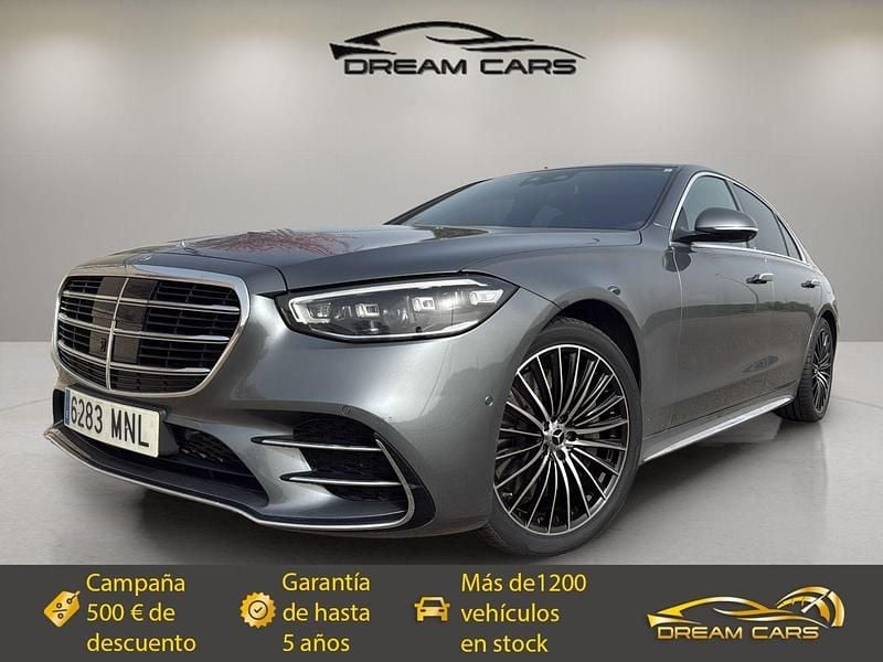 Usado Mercedes S580 510 CV (375 kW) 2023 Gris / plata Berlina