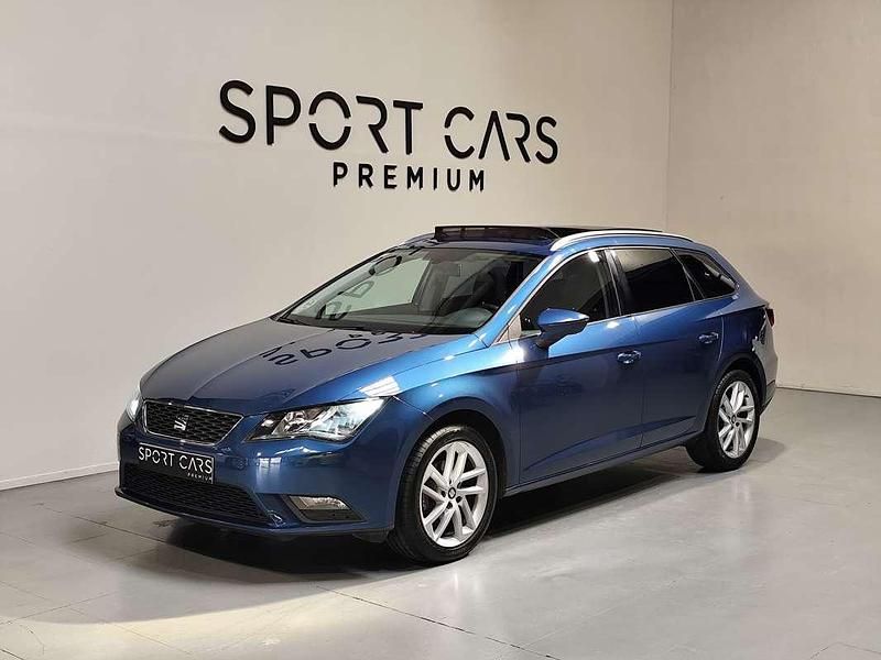 Azul Usado 2015 Seat Leon ST Style Familiar | 9500 € (Super precio) - Imagen 1/4