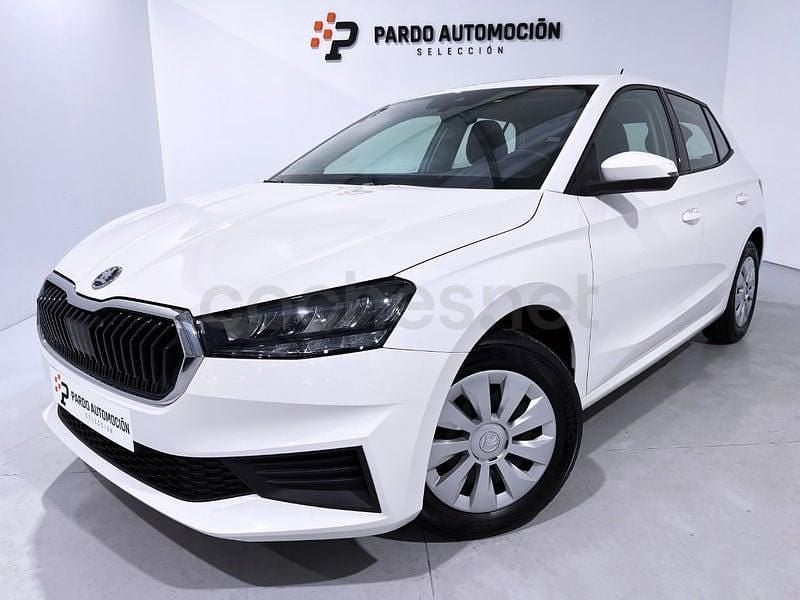 Usado Skoda Fabia Active 95 CV (69 kW) 2022 Blanco Utilitario