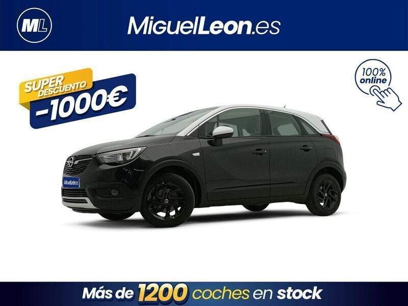 Negro Usado 2019 Opel Crossland Edition SUV | 11.985 € (Un poco caro) - Imagen 1/3