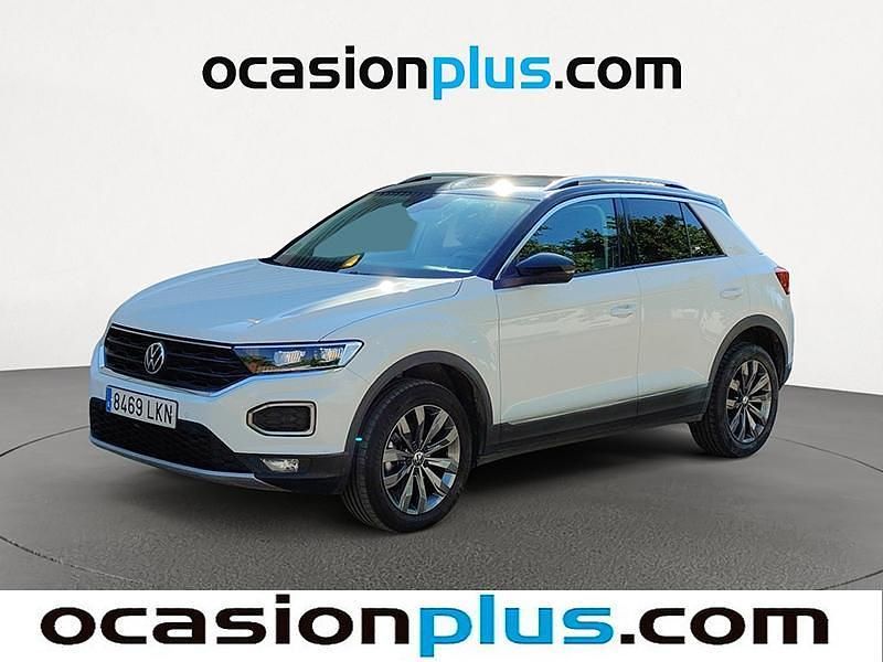 Blanco Usado 2020 VW T-Roc Sportline SUV | 21.810 € (Precio justo) - Imagen 1/4