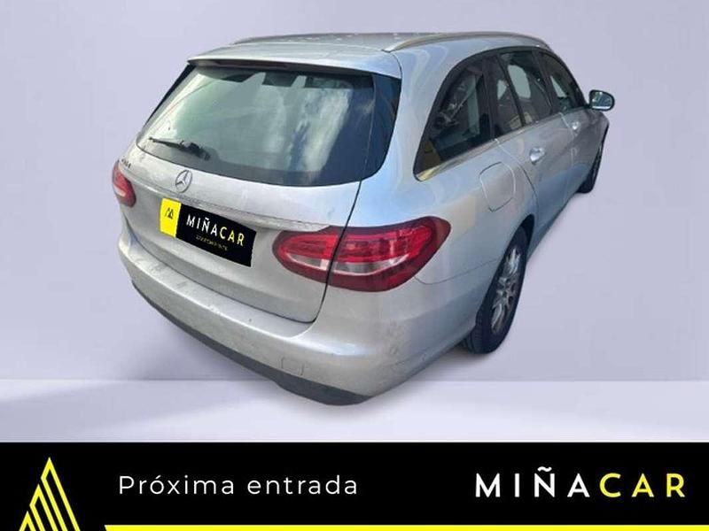 Usado Mercedes C200 136 CV (100 kW) 2016 Gris Familiar