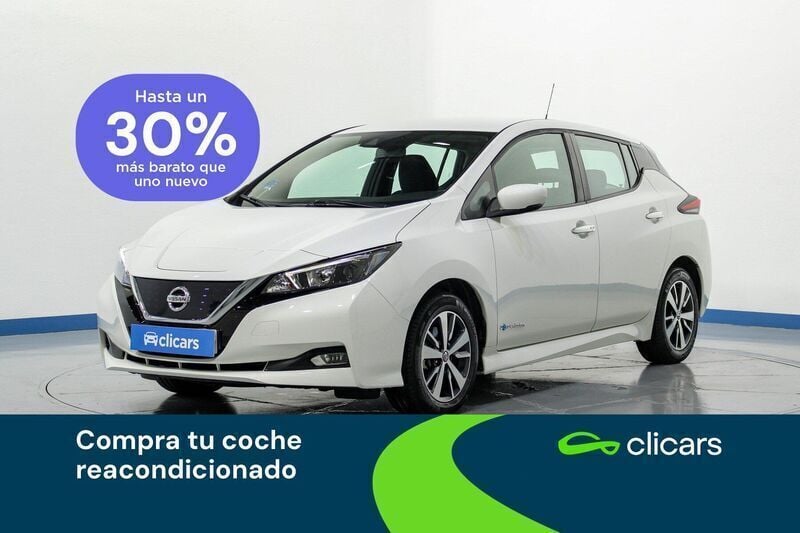 Blanco Usado 2020 Nissan Leaf Acenta Utilitario | 13.690 € (Precio justo) - Imagen 1/4