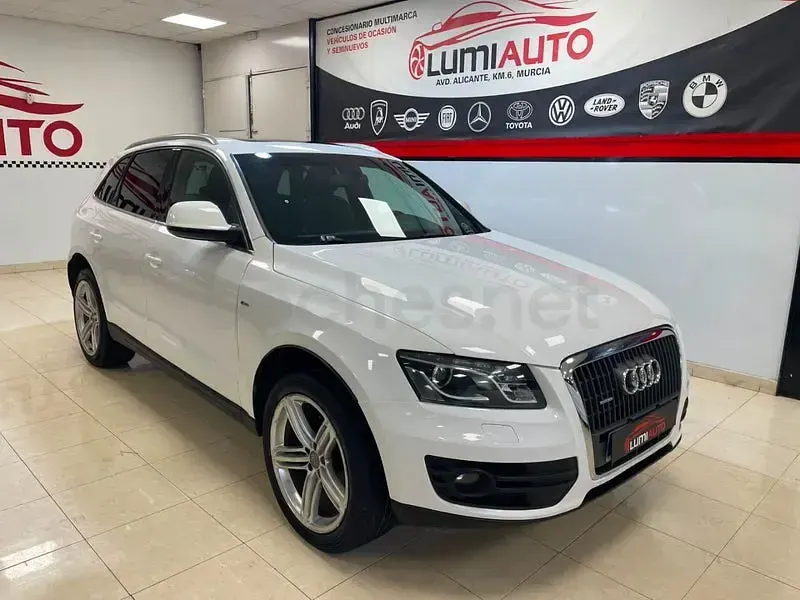 Usado Audi Q5 S-Line 170 CV (125 kW) 2011 Blanco SUV