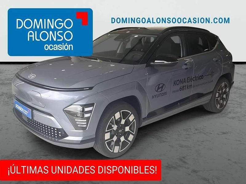 Azul Usado 2025 Hyundai Kona Blackline SUV | 32.690 € (Precio justo) - Imagen 1/4