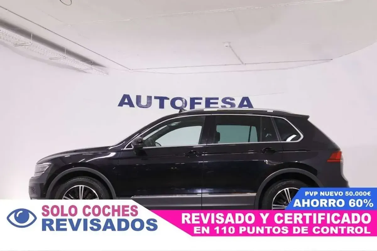 Usado VW Tiguan Sportline 179 CV (131 kW) 2017 Negro SUV