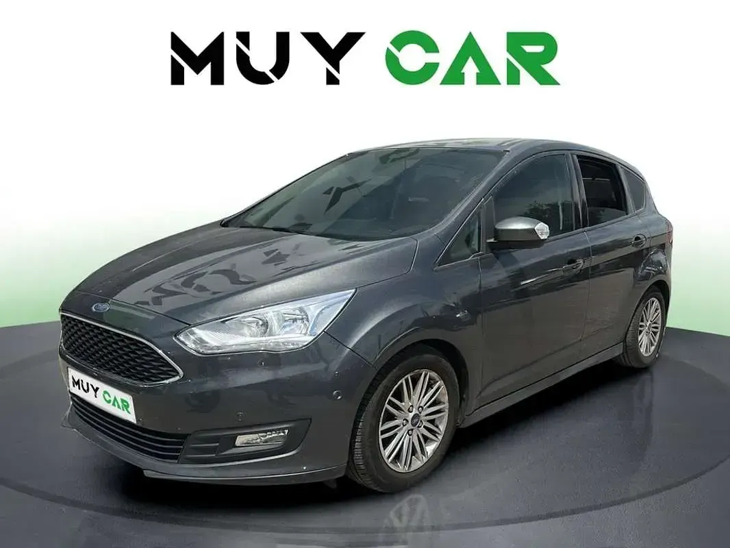 Usado Ford C-MAX Trend+ 125 CV (91 kW) 2017 Gris Monovolumen