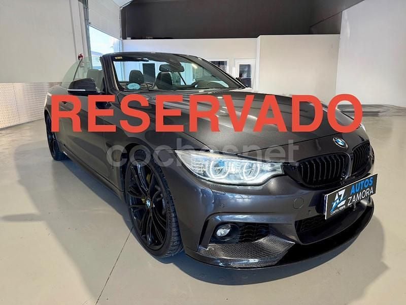 Gris / plata Usado 2015 BMW 435 Sport Line Descapotable | 29.990 € (Precio justo) - Imagen 1/4