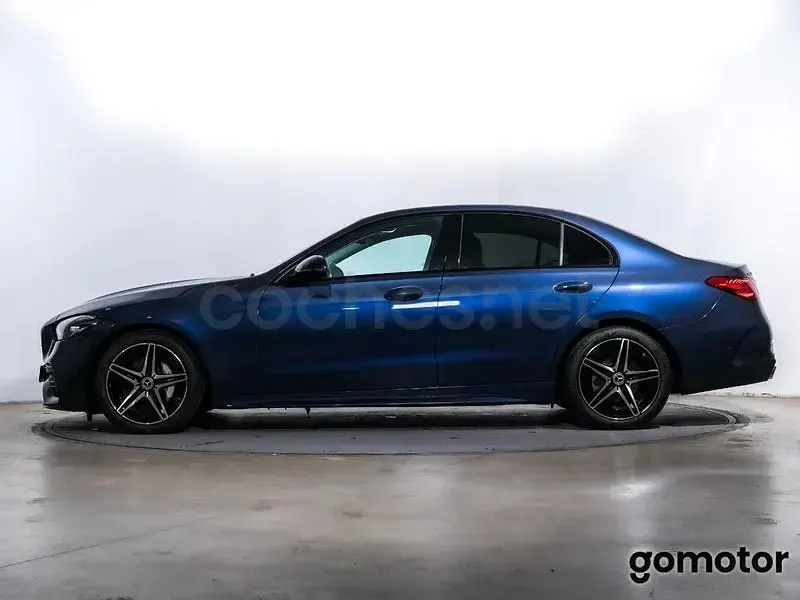 Usado Mercedes C200 163 CV (119 kW) 2025 Azul Berlina