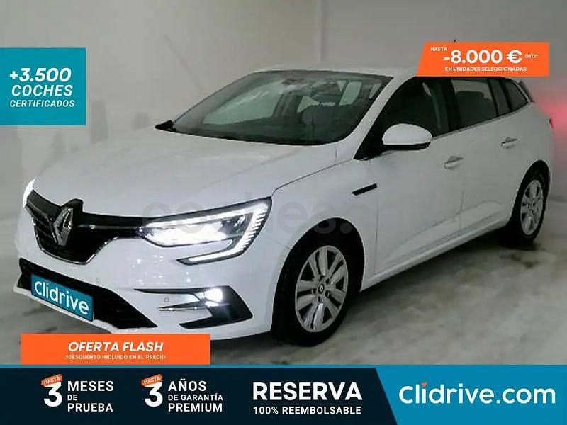 Usado Renault Mégane GrandTour Equilibre 115 CV (84 kW) 2023 Blanco Familiar